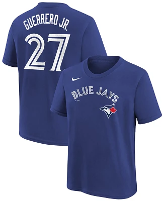 Nike Youth Toronto Blue Jays Vladimir Guerrero Jr. #27 Home T-Shirt