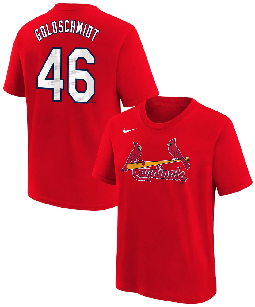 Nike Youth St. Louis Cardinals Paul Goldschmidt #46 Red Home T-Shirt