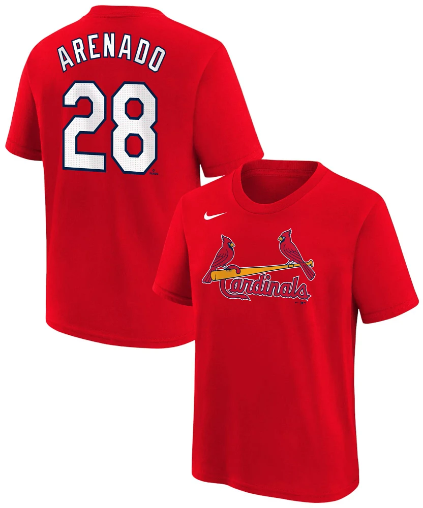 Nike Youth St. Louis Cardinals Nolan Arenado #28 Red Home T-Shirt