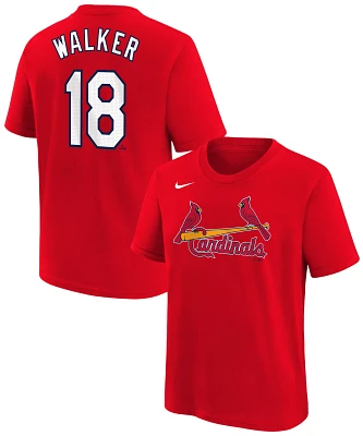 Nike Youth St. Louis Cardinals Jordan Walker #18 Red Home T-Shirt