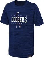 Nike Youth Los Angeles Dodgers Royal Velocity Practice T-Shirt