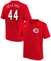 Nike Youth Cincinnati Reds Elly De La Cruz #44 Red Home T-Shirt