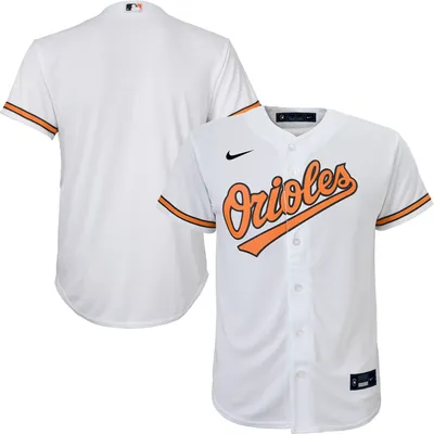 Nike Youth Baltimore Orioles Blank White Home Cool Base Jersey