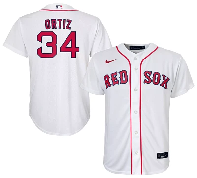 Nike Youth Boston Red Sox David Ortiz #34 White T-Shirt