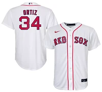 Nike Youth Boston Red Sox David Ortiz #34 White T-Shirt