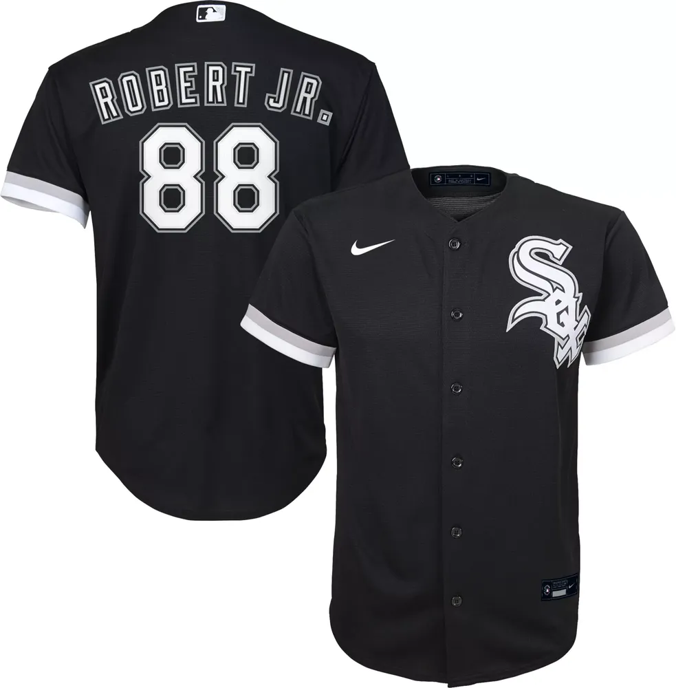 Nike Youth Chicago White Sox Luis Robert Jr. #88 Black Alternate Cool Base Jersey