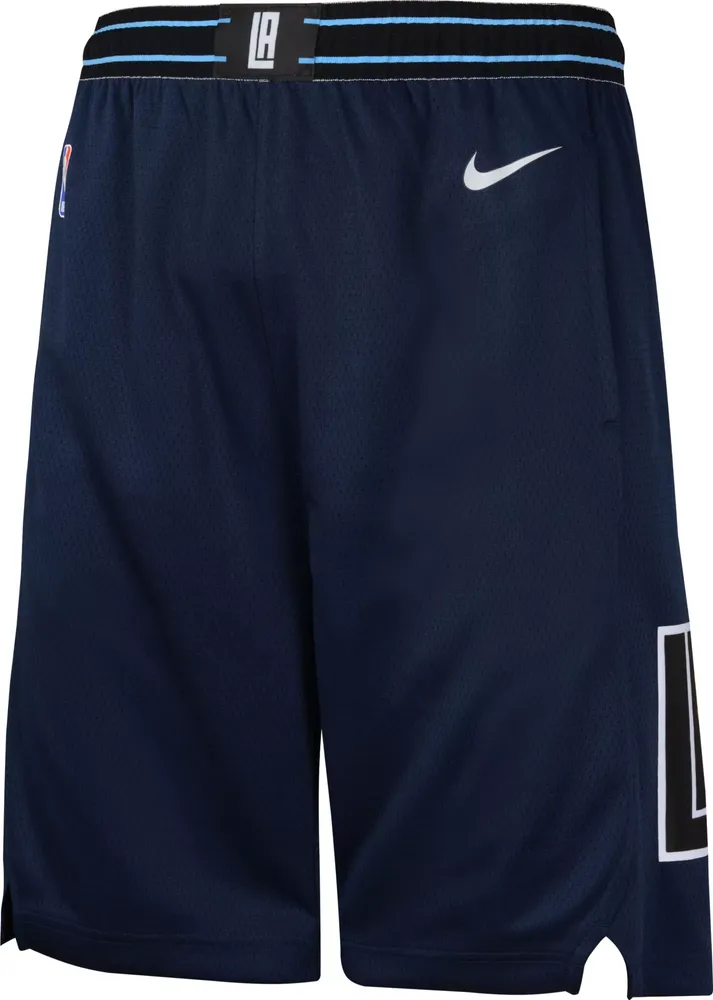 Nike Youth 2023-24 City Edition Los Angeles Clippers Navy Shorts