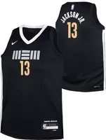 Nike Youth 2023-24 City Edition Memphis Grizzlies Jaren Jackson Jr. #13 Black Swingman Jersey