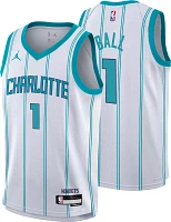 Nike Youth Charlotte Hornets LaMelo Ball #1 White Swingman Jersey