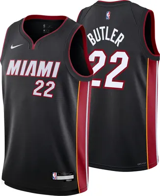 Nike Youth Miami Heat Jimmy Butler #22 Black Swingman Jersey