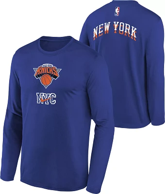 Nike Youth 2023-24 City Edition New York Knicks Program Long Sleeve T-Shirt