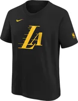 Nike Youth 2023-24 City Edition Los Angeles Lakers Logo T-Shirt