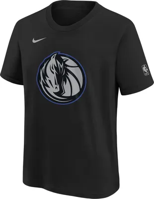 Nike Youth 2023-24 City Edition Dallas Mavericks Logo T-Shirt