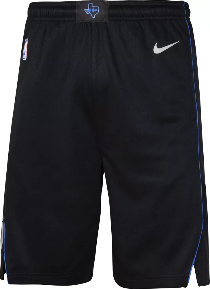 Nike Youth 2023-24 City Edition Dallas Mavericks Black Shorts