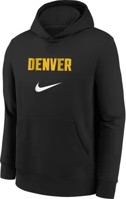 Nike Youth 2023-24 City Edition Denver Nuggets Pullover Hoodie