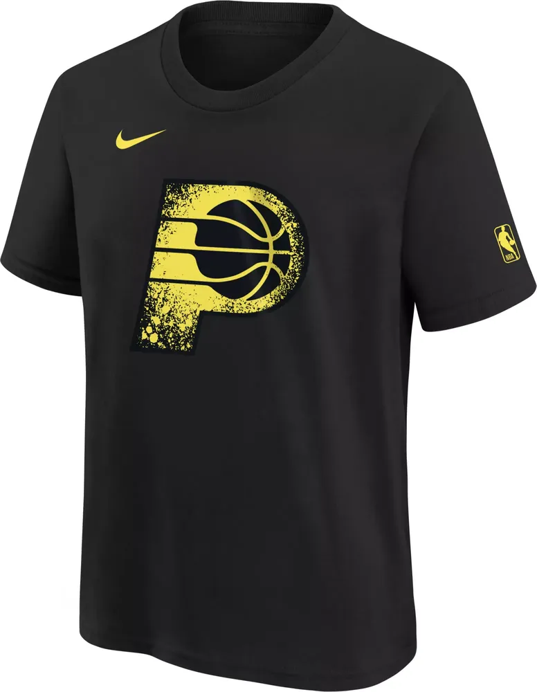 Nike Youth 2023-24 City Edition Indiana Pacers Logo T-Shirt