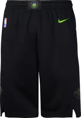 Nike Youth 2023-24 City Edition New Orleans Pelicans Black Shorts