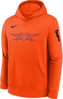 Nike Youth 2023-24 City Edition Phoenix Suns Orange Courtside Fleece Hoodie