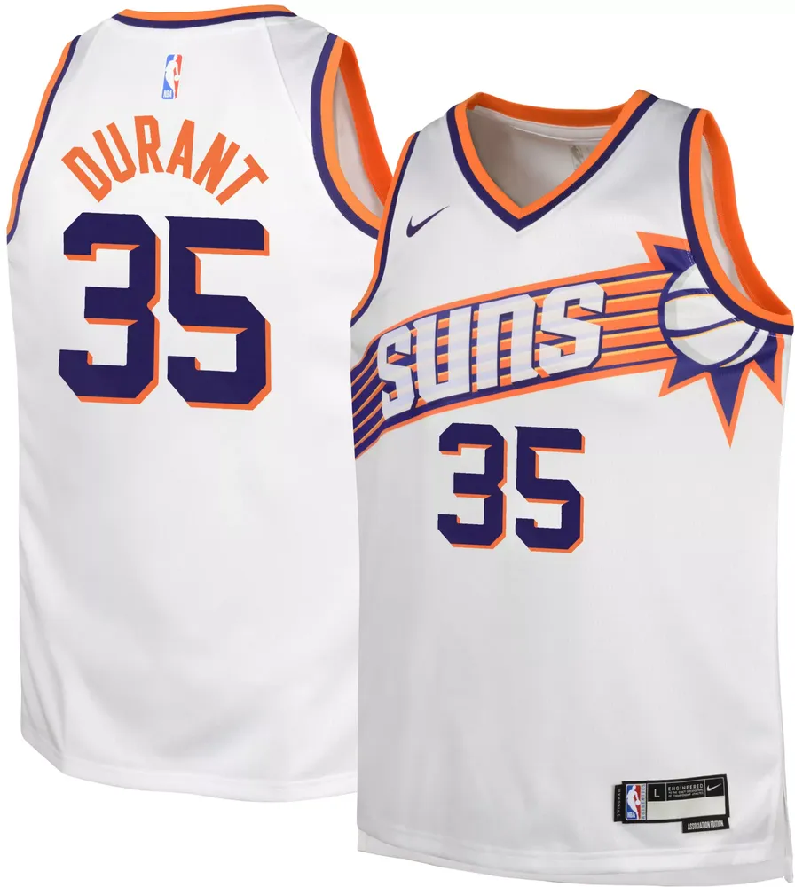 Nike Youth Phoenix Suns Kevin Durant #35 Association Swingman Jersey