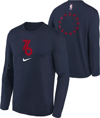 Nike Youth 2023-24 City Edition Philadelphia 76ers Program Long Sleeve T-Shirt