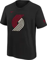 Nike Youth 2023-24 City Edition Portland Trail Blazers Essential Logo T-Shirt