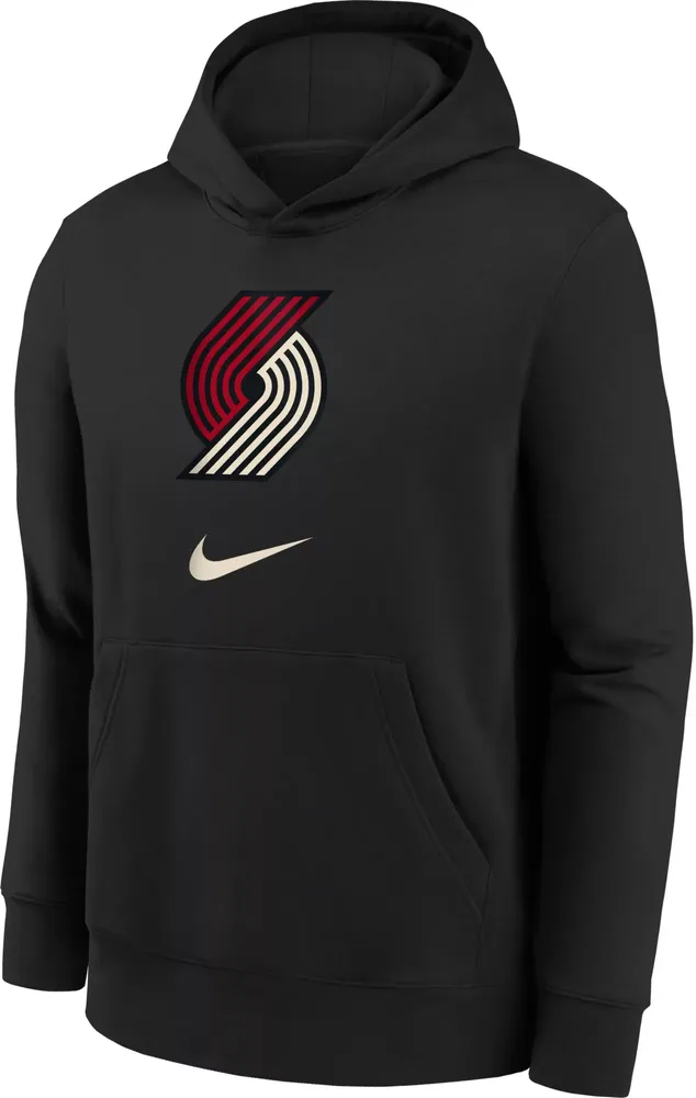 Nike Youth 2023-24 City Edition Portland Trail Blazers Pullover Hoodie