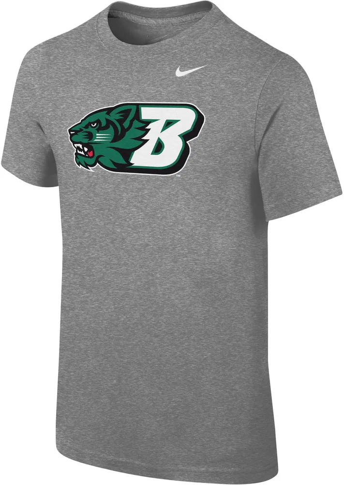 Nike Youth Binghamton Bearcats Grey Core Cotton T-Shirt