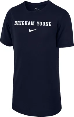 Nike Youth BYU Cougars Blue Dri-FIT Legend Football Team Issue T-Shirt