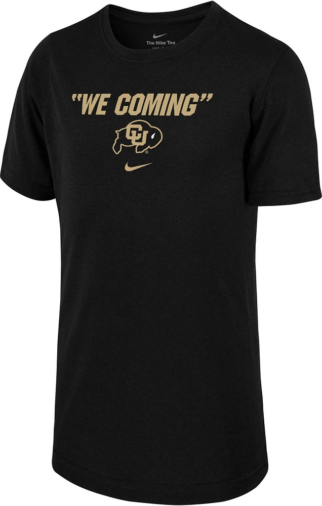 Nike Youth Colorado Buffaloes Black We Coming Dri-Fit Legend T-Shirt