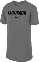 Nike Youth Colorado Buffaloes Grey Legend Team Issue T-Shirt