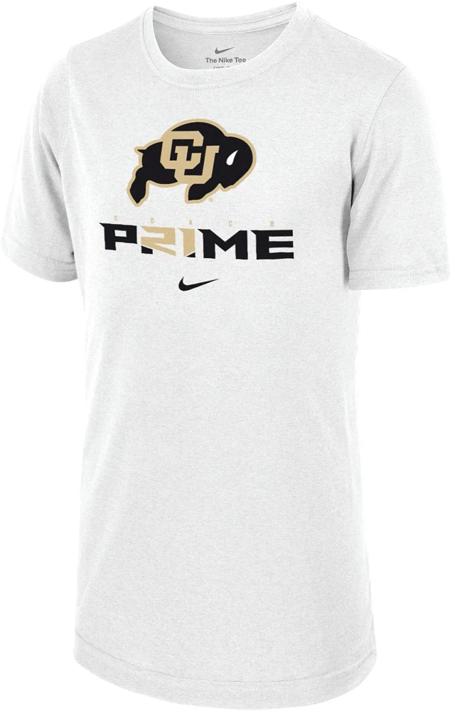 Nike Youth Colorado Buffaloes White Dri-FIT Legend Football Team Issue T-Shirt