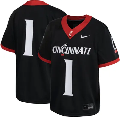 Nike Little Kid's Cincinnati Bearcats Black Untouchable Football Jersey