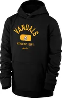 Nike Youth Idaho Vandals Black Club Fleece Mascot Name Pullover Hoodie