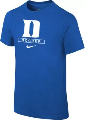 Nike Youth Duke Blue Devils Soccer Core Cotton T-Shirt