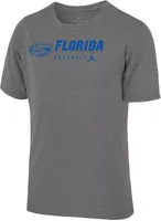 Jordan Youth Florida Gators Grey Legend Football T-Shirt