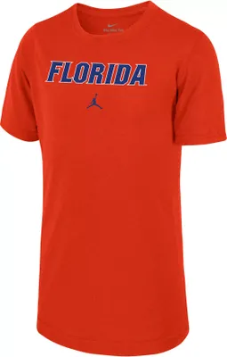 Jordan Youth Florida Gators Orange Dri-FIT Legend Football Team Issue T-Shirt