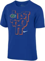 Jordan Youth Florida Gators Blue Just Do It T-Shirt