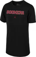 Jordan Youth Oklahoma Sooners Black Dri-FIT Legend Football Team Issue T-Shirt