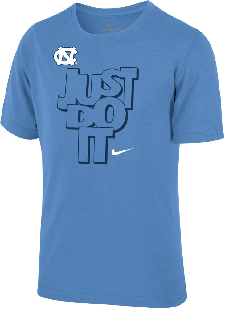 carolina blue jordan shirt