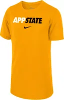 Nike Youth Appalachian State Mountaineers Gold Dri-FIT Legend Football Team Issue T-Shirt