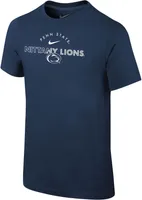 Nike Youth Penn State Nittany Lions Blue Core Cotton Logo T-Shirt