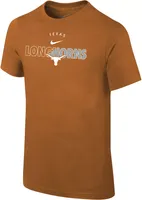 Nike Youth Texas Longhorns Burnt Orange Core Cotton Logo T-Shirt