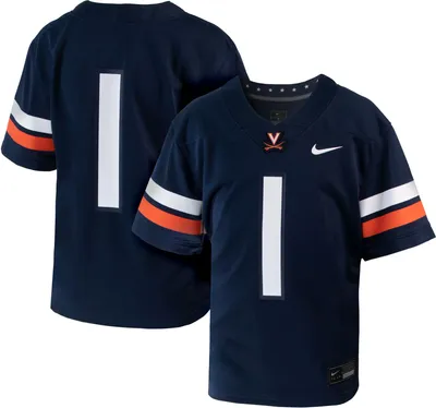 Nike Little Kids' Virginia Cavaliers #1 Blue Replica Football Jersey