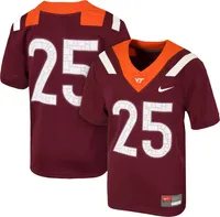 Nike Little Kids' Virginia Tech Hokies #25 Maroon Replica Football Jersey