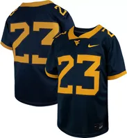 Nike Youth West Virginia Mountaineers #23 Blue Replica Football Jersey