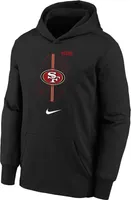 Nike Youth San Francisco 49ers Icon Logo Pullover Hoodie