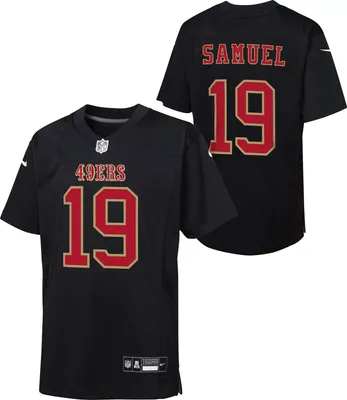 Nike Youth San Francisco 49ers Deebo Samuel #19 Black Game Jersey