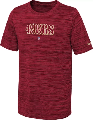 Nike Youth San Francisco 49ers Sideline Velocity Red T-Shirt