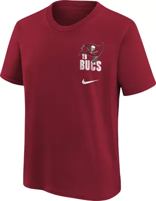 Nike Youth Tampa Bay Buccaneers Back Slogan Red T-Shirt