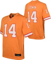 Nike Youth Tampa Bay Buccaneers Chris Godwin #14 Alternate Orange Game Jersey